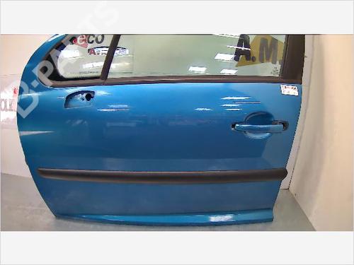 Left front door PEUGEOT 207 (WA_, WC_) 1.4 HDi | BP9409002C2 