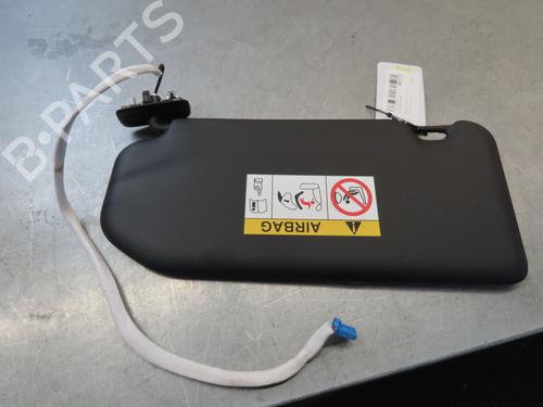 Used Right sun visor PEUGEOT 3008 II SUV (MC_, MR_, MJ_, M4_) 1.2 Hybrid 136 (MRHPYE) (136 hp) 24707128