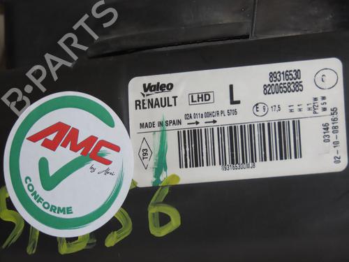 Left headlight RENAULT MODUS / GRAND MODUS (F/JP0_) 1.5 dCi (FP0F, JP0F) | BP32277353C28