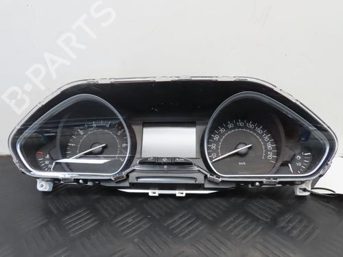 Used Instrument cluster PEUGEOT 208 I (CA_, CC_) 1.2 VTI 82 (82 hp) 19123371