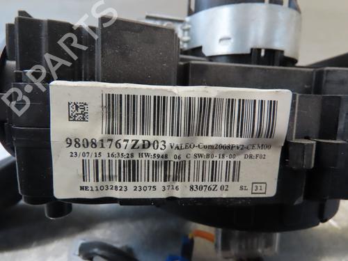 Used Steering column stalk PEUGEOT 208 I (CA_, CC_) 1.2 VTI 82 (82 hp) 25433849