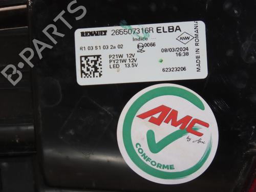 Used Right taillight DACIA DUSTER (HM_) 1.3 TCe 130 (HMMF) (131 hp) 29645028