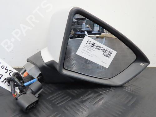 Used Right mirror SEAT LEON (5F1) 1.2 TSI (110 hp) 19133033
