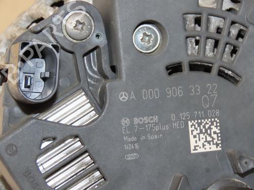 Used Alternator Alternator MERCEDES-BENZ GLA-CLASS (X156) GLA 200 CDI / d (156.908) (136 hp) 34356818 34356818