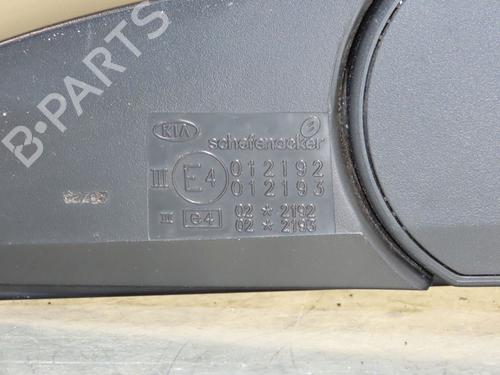 Right mirror KIA CARENS II MPV (FJ) 2.0 CRDi | BP16637155C27 