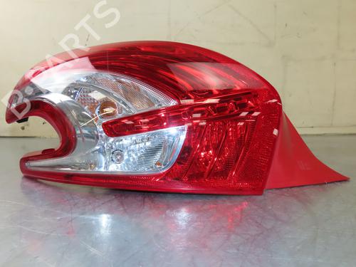 Used Left taillight PEUGEOT 208 I (CA_, CC_) 1.2 VTI 82 (82 hp) 17557637
