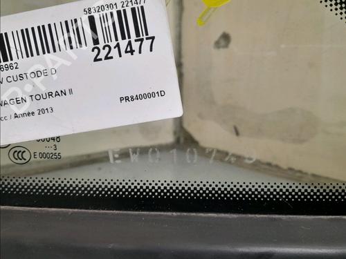 Front right quarter glass VW TOURAN (1T3) 1.6 TDI | BP14858032C112 