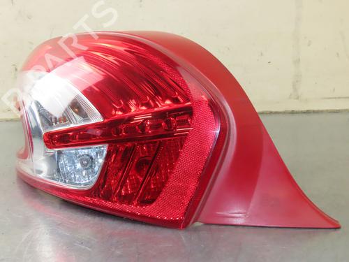Used Left taillight PEUGEOT 208 I (CA_, CC_) 1.2 VTI 82 (82 hp) 22368023