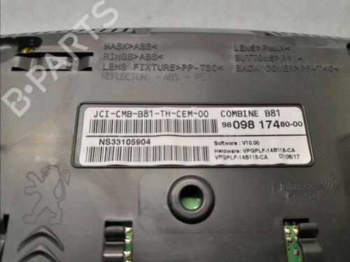 Instrument cluster DS DS 5 (KF_) 1.6 THP 165 (KF5GZT) | BP30502287C47 - Image 2