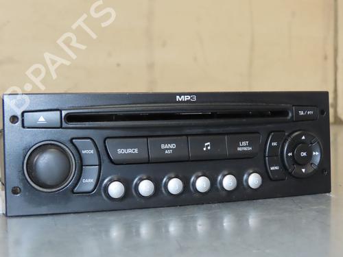 Radio CITROËN BERLINGO MULTISPACE (B9) 1.6 HDi 90 | BP29345110E6 