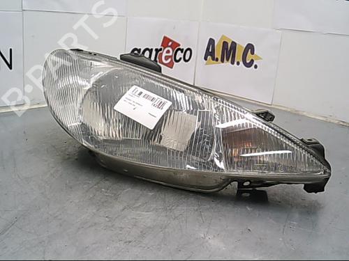 Højre forlygte PEUGEOT 206 Hatchback (2A/C) 1.9 D (69 hp) 29345130