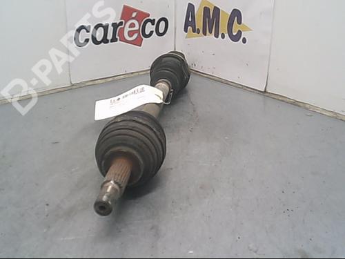 Used Left front driveshaft RENAULT CLIO III (BR0/1, CR0/1) 1.5 dCi (BR17, CR17) (86 hp) 9403477