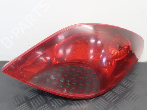 Used Right taillight PEUGEOT 207 (WA_, WC_) 1.6 HDi (109 hp) 19149655