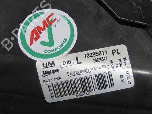 Left headlight OPEL CORSA D (S07) 1.2 (L08, L68) | BP32308140C28 