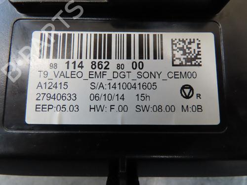 Used Display monitor PEUGEOT 308 II (LB_, LP_, LW_, LH_, L3_) 1.6 HDi / BlueHDi 115 (115 hp) 24576703