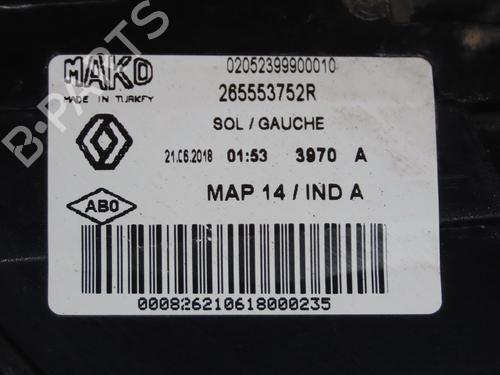 Left taillight RENAULT CLIO IV (BH_) 1.5 dCi 90 | BP22367975C34 