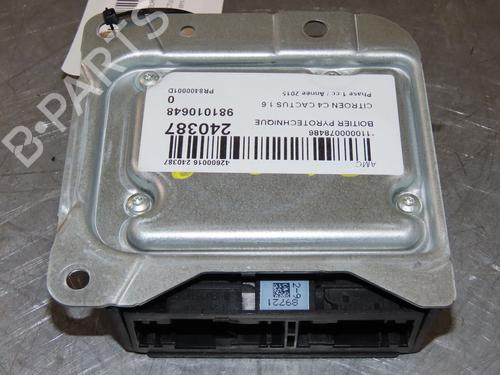 Airbag styreenhed CITROËN C4 CACTUS 1.6 BlueHDi 100 (99 hp) 17370992