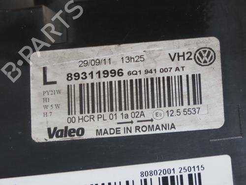 Left headlight VW POLO (9N_, 9A_) 1.4 TDI | BP24651030C28 