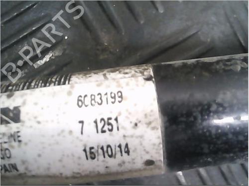 Used Left front driveshaft OPEL CORSA E (X15) 1.4 (08, 68) (90 hp) 9405093