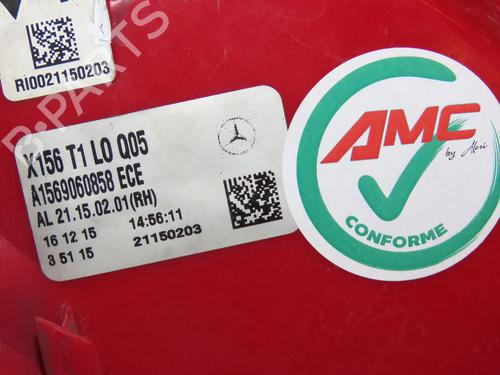 Right taillight MERCEDES-BENZ GLA-CLASS (X156) GLA 180 (156.942) | BP28526872C35