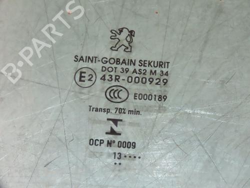 Front right door window PEUGEOT 5008 (0U_, 0E_) 1.6 HDi | BP23558086C19 