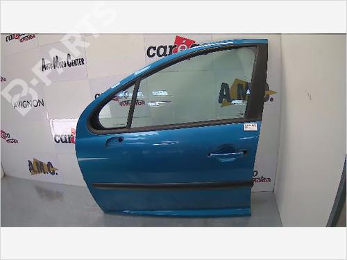 Used Left front door PEUGEOT 207 (WA_, WC_) 1.4 HDi (68 hp) 9409002