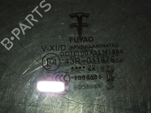 Used Rear left door window TESLA MODEL Y (5YJY) EV All-wheel Drive (450 hp) 26608544
