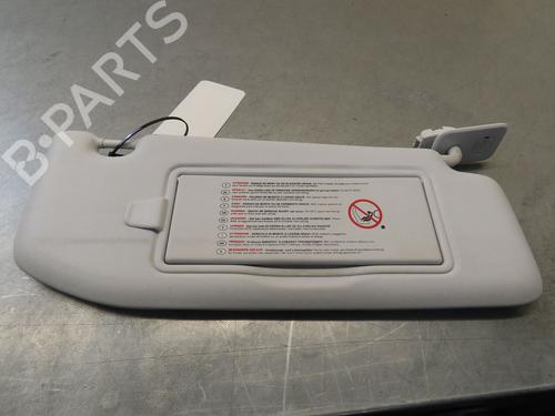 Right sun visor PEUGEOT 208 I (CA_, CC_) 1.6 HDi | BP24707132I2