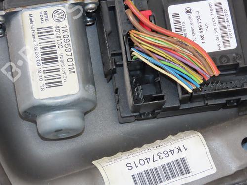 Front left window mechanism VW GOLF V (1K1) 1.9 TDI | BP17133835C22 