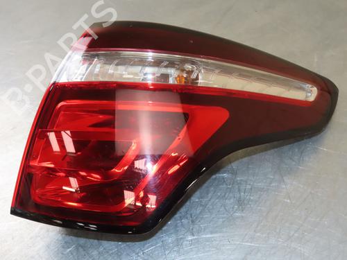 Right taillight CITROËN C4 Picasso I MPV (UD_) 1.6 HDi 110 | BP17557622C35 