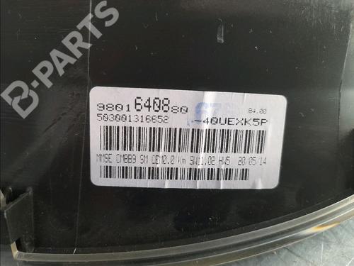 Instrument cluster CITROËN BERLINGO MULTISPACE (B9) 1.6 HDi 110 | BP12197697C47 