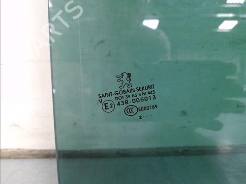 Rear left door window PEUGEOT 3008 I MPV (0U_) 2.0 HDi Hybrid4 (0URHCA) | BP14946073C20 