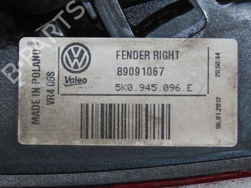 Right taillight VW GOLF VI (5K1) 1.6 TDI | BP19479379C35
