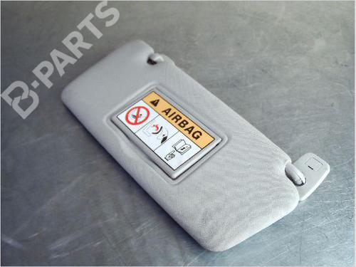 Right sun visor RENAULT CLIO IV (BH_) 1.5 dCi 90 (90 hp) 9535524