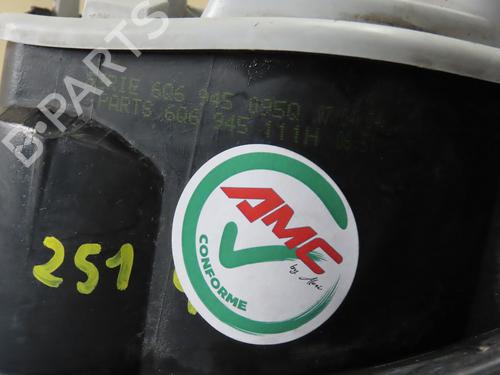 Left taillight VW POLO IV (9N_, 9A_) 1.2 12V | BP32399391C34