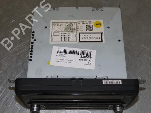 Radio VW POLO V (6R1, 6C1) 1.4 (6R1) | BP16486791E6 