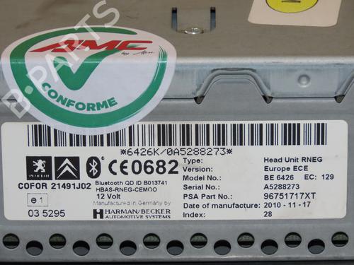 Bilradio CITROËN DS3 (SA_) 1.6 HDi 110 | BP29901783E6