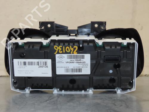 Instrument cluster RENAULT CLIO IV (BH_) 1.5 dCi 75 | BP23158249C47