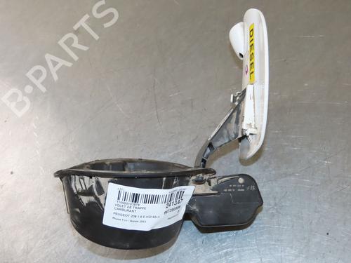 Used Fuel flap PEUGEOT 208 I (CA_, CC_) 1.6 HDi (92 hp) 29196543
