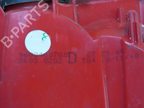 Right taillight PEUGEOT 3008 I MPV (0U_) 1.6 HDi | BP25299153C35 