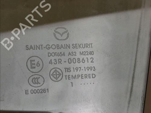 Dør rude ventre foran MAZDA 3 (BL) 1.6 MZR (BL14) (105 hp) 14857883