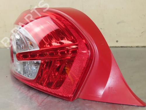 Left taillight PEUGEOT 208 I (CA_, CC_) 1.2 VTI 82 | BP17557637C34