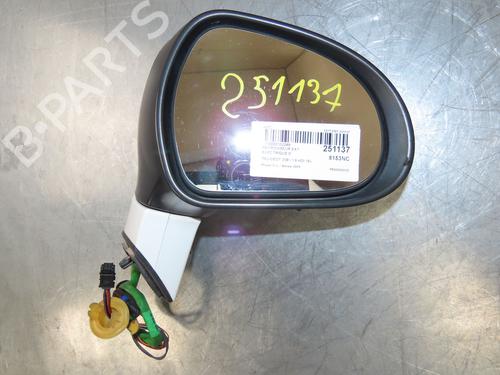 Right mirror PEUGEOT 308 I (4A_, 4C_) 1.6 HDi | BP28177593C27 