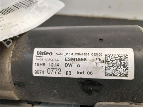 Startmotor PEUGEOT 208 I (CA_, CC_) 1.2 THP 110 (110 hp) 27923355