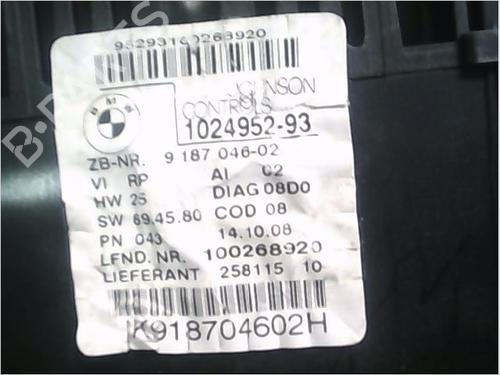 Used Instrument cluster BMW 1 (E87) 118 d (143 hp) 9404968