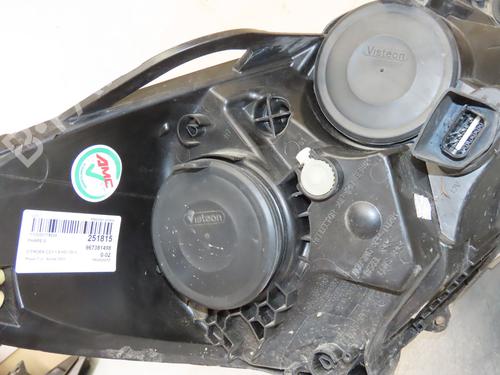 Left headlight CITROËN C3 II (SC_) 1.4 HDi 70 (SC8HZC, SC8HR0, SC8HP4) | BP36544857C28 - Image 3