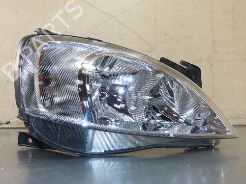Used Right headlight Right headlight OPEL CORSA C (X01) 1.2 (F08, F68) (75 hp) 40050727 40050727