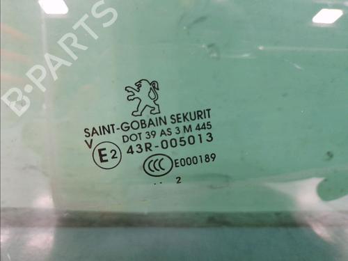 Rear left door window PEUGEOT 3008 I MPV (0U_) 1.6 HDi | BP14857985C20 