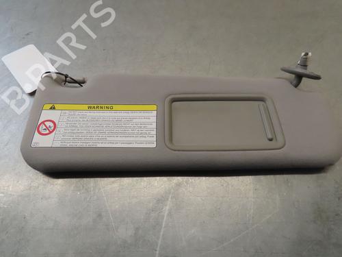 Used Right sun visor TOYOTA PRIUS Liftback (_W2_) 1.5 Hybrid (NHW20_, NHW20R) (112 hp) 24707121
