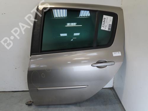 Used Left rear door RENAULT CLIO III (BR0/1, CR0/1) 1.5 dCi (C/BR0G, C/BR1G) (68 hp) 17100359